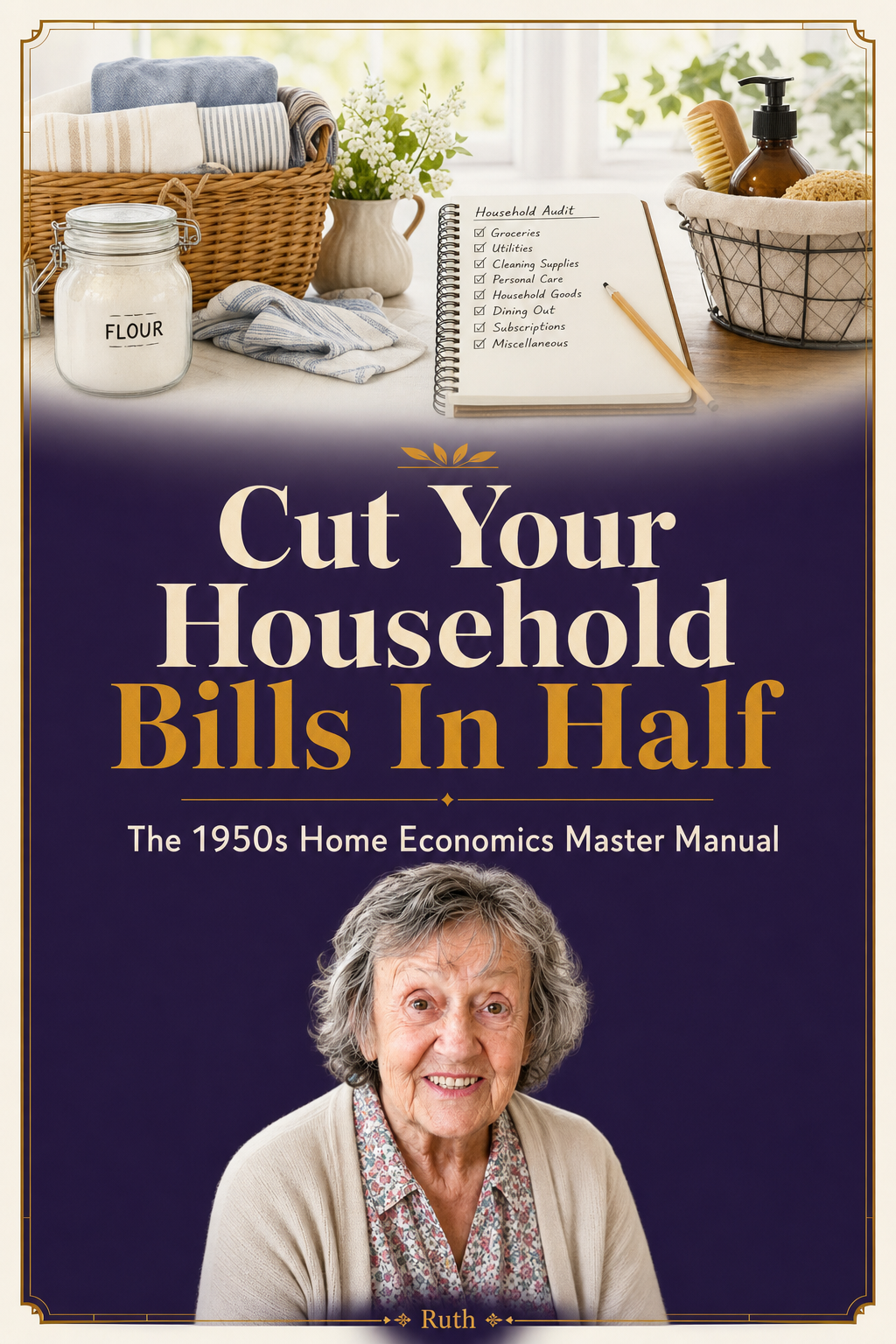 Cut Your Household Bills In Half — book cover